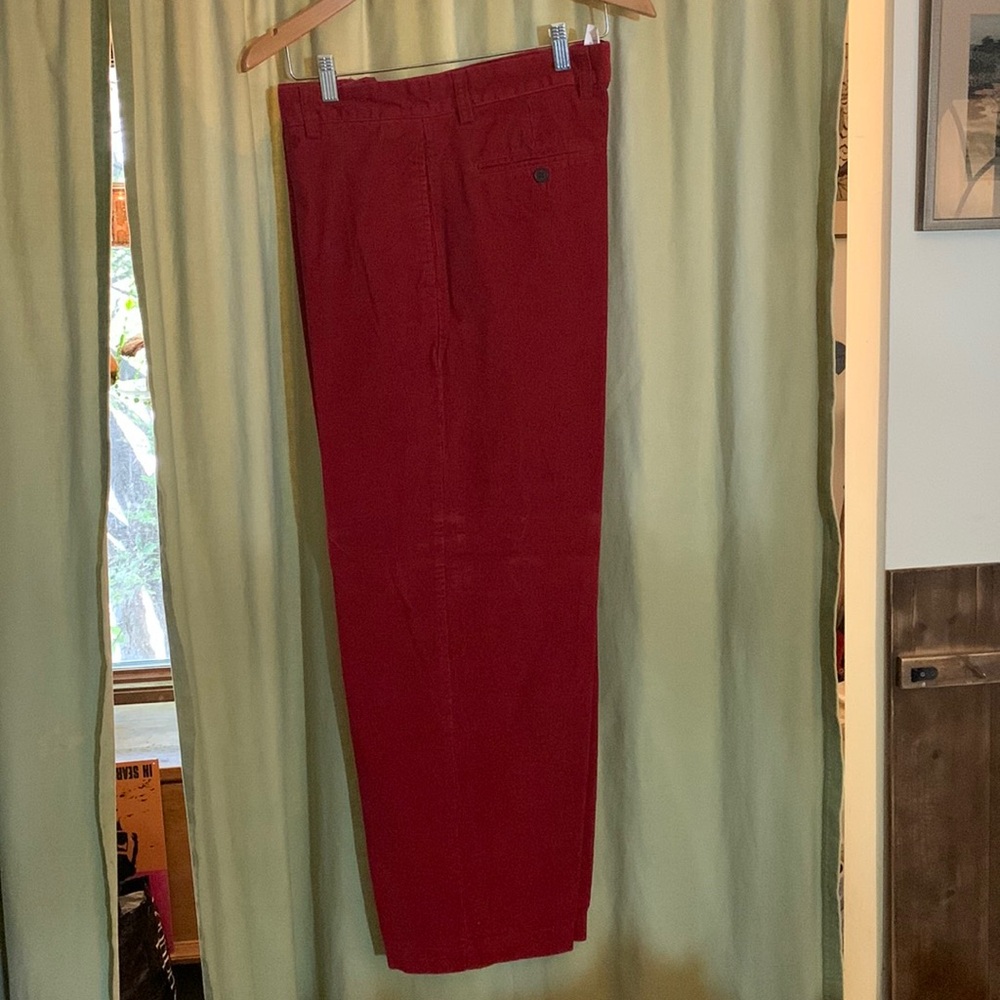 Chaps red corduroy pants. 36x30